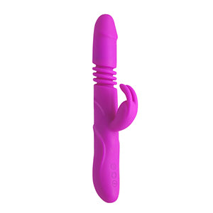 Pretty Love Ward Thrusting Rabbit Vibrator Purple