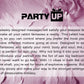 Party Up Colin Rabbit Vibrator Black