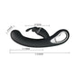 Party Up Colin Rabbit Vibrator Black