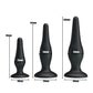 Party Up JERRY Butt Plug Set - Black Butt Plugs - Set of 3 Sizes