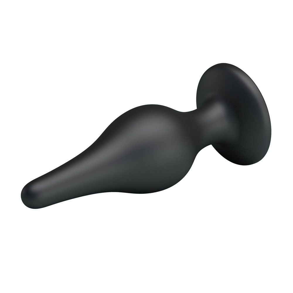Party Up JEFFREY Black 14cm Butt Plug