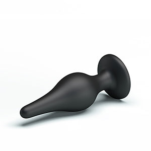 Pretty Love Silicone Butt Plug 5.5" x 1.8" Black