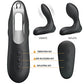 Pretty Love Nasreddin Anal Prostate Vibrating Stimulator with Remote Black