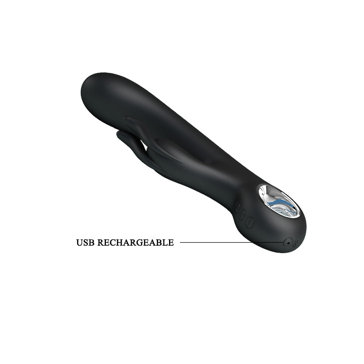 Pretty Love Carina Rabbit Vibrator Black