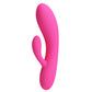 Party Up Clare Flexible Rabbit Vibrator Pink