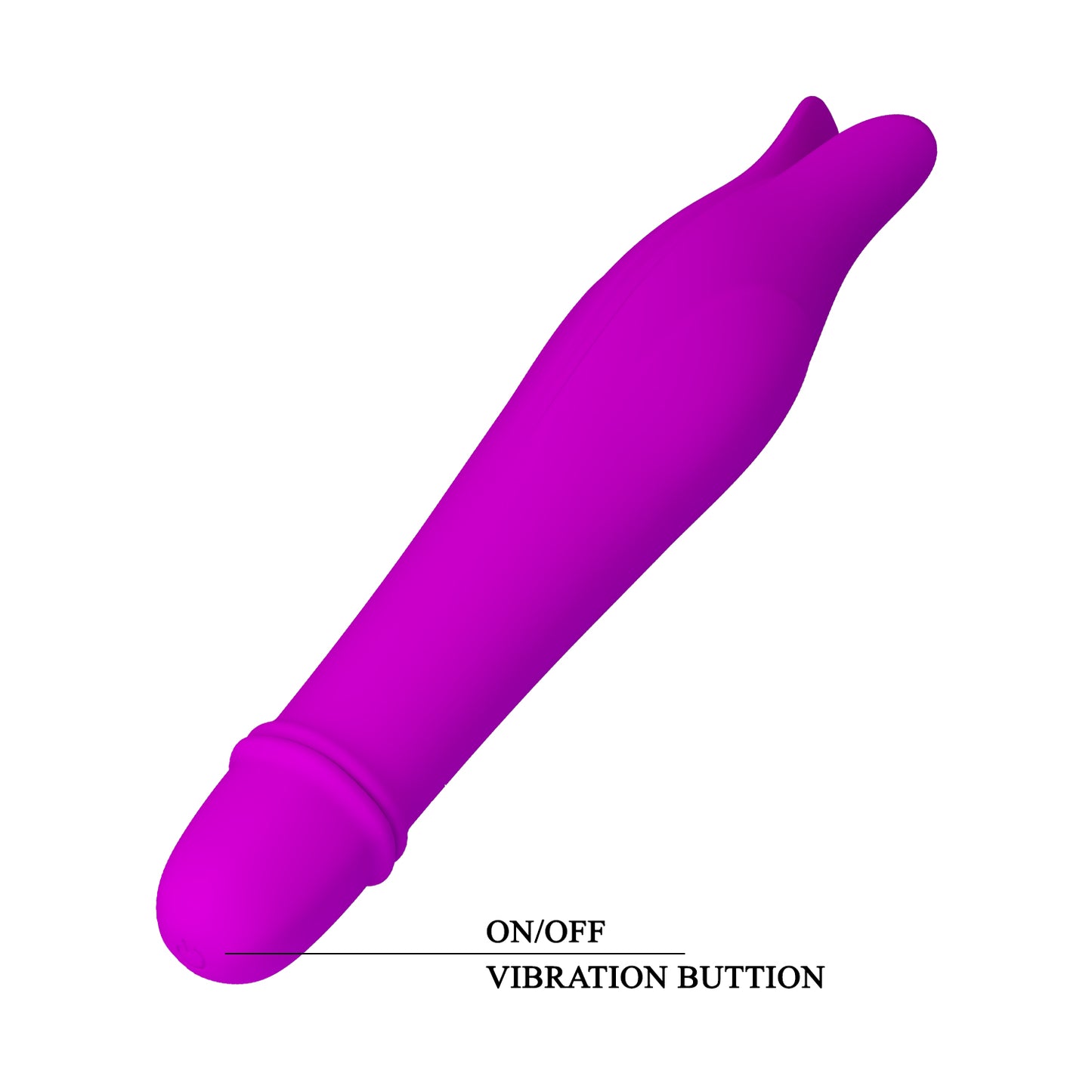 Pretty Love Edward Dolphin Vibrator Magenta