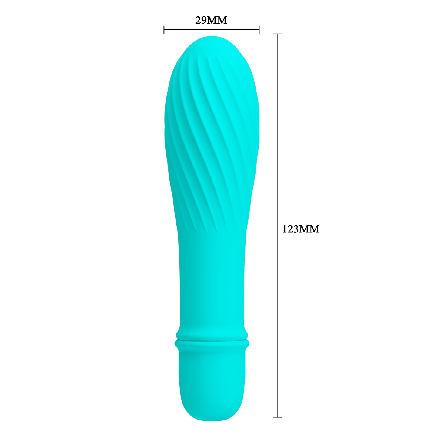 Pretty Love Solomon G-Spot Vibrator Aqua