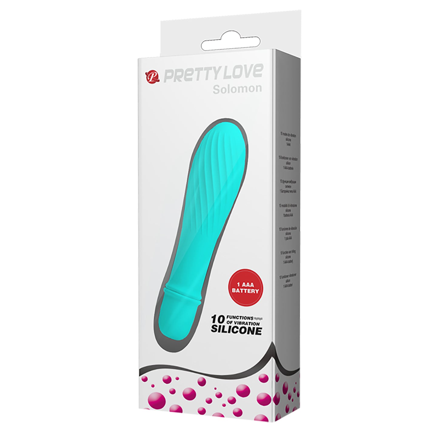 Pretty Love Solomon G-Spot Vibrator Aqua