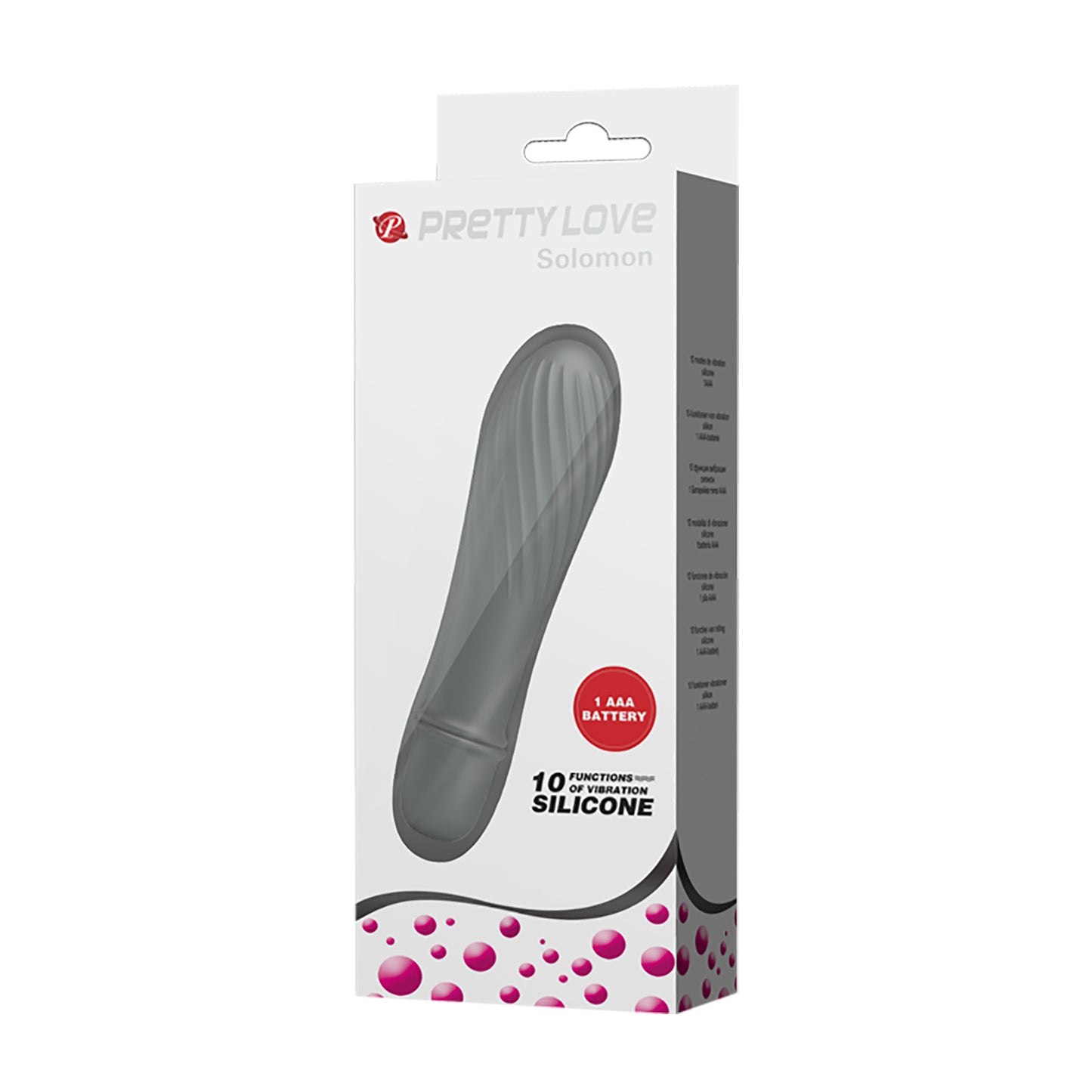 Pretty Love Solomon G-Spot Vibrator Black