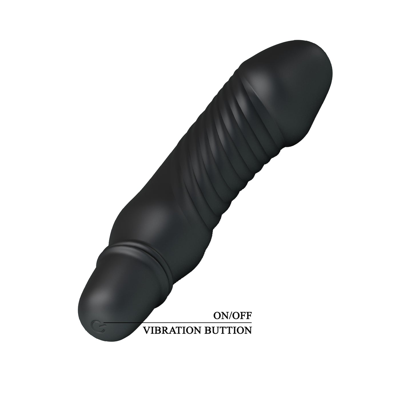 Pretty Love Stev Dolphin Vibrator Black