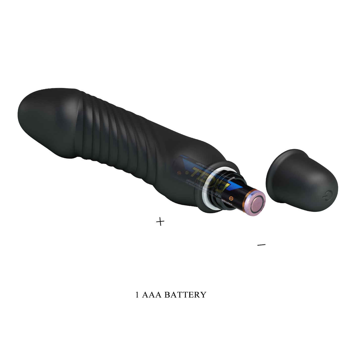 Pretty Love Stev Dolphin Vibrator Black