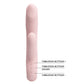 Party Up Dave Rabbit Vibrator Pink