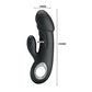 Pretty Love Ansel Rabbit Vibrator Black