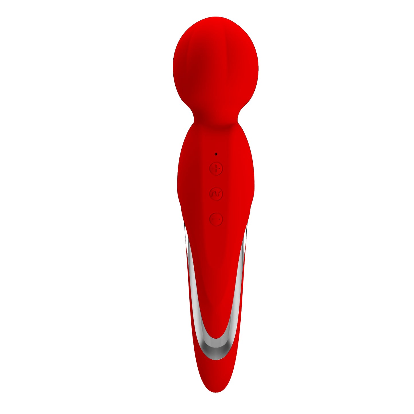 Pretty Love Super Soft Silicone Walter Body Massage Wand Vibrator Red