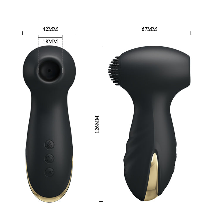 Pretty Love Hammer Sucking Vibrator with 24K Gold