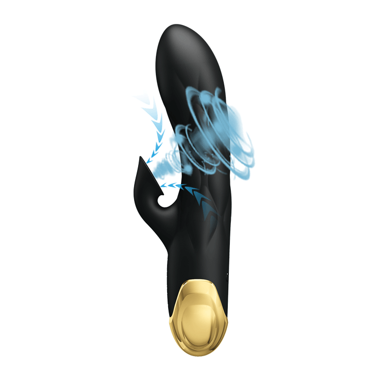 Pretty Love Royal Pleasure Liberators - Vibrator With Sucking Function 18K Gold
