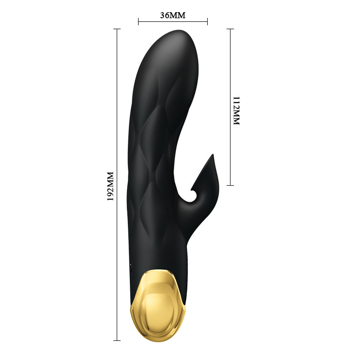 Pretty Love Royal Pleasure Liberators - Vibrator With Sucking Function 18K Gold