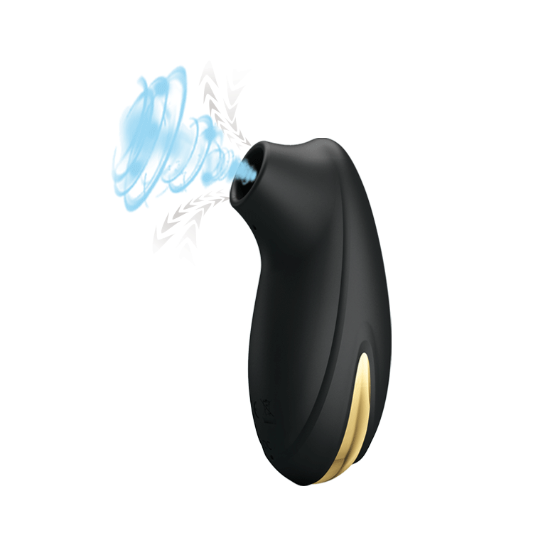 Pretty Love Otis Suction Massager Black