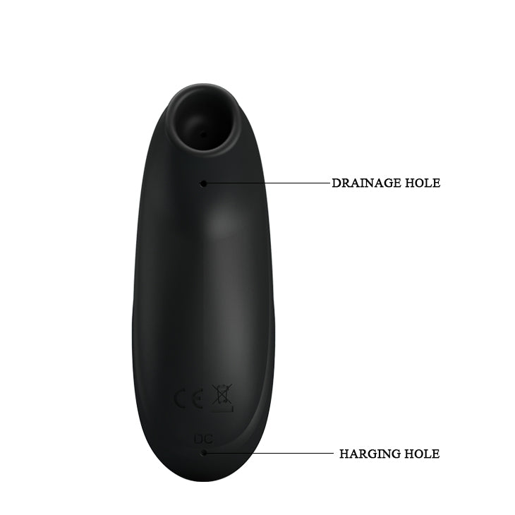 Pretty Love Otis Suction Massager Black