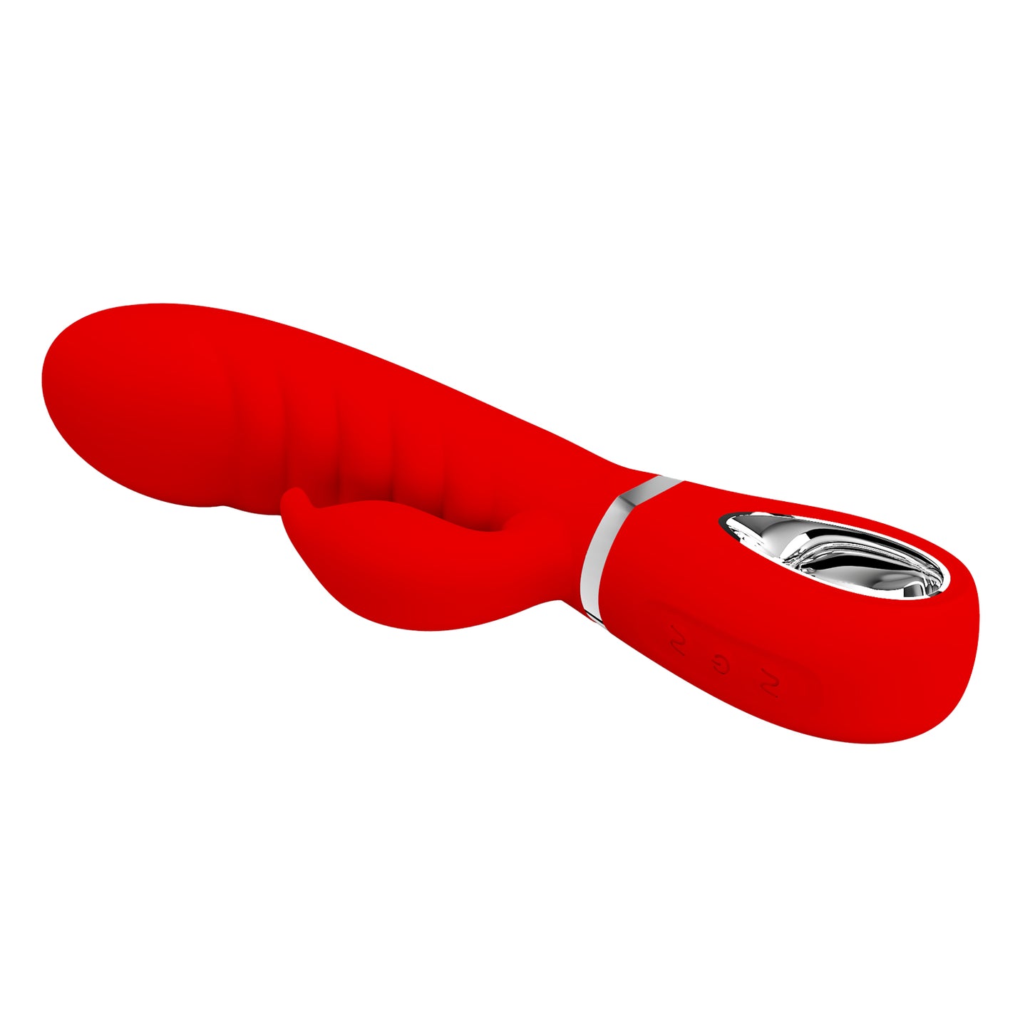 Pretty Love Super Soft Silicone Prescott Rabbit Vibrator Red