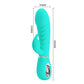 Party Up Edward Rabbit Vibrator Teal