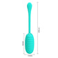 Pretty Love Super Soft Silicone Kirk Vibrating Egg Green