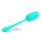 Pretty Love Super Soft Silicone Kirk Vibrating Egg Green