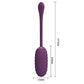 Pretty Love Super Soft Silicone Kirk Vibrating Egg Purple (App)