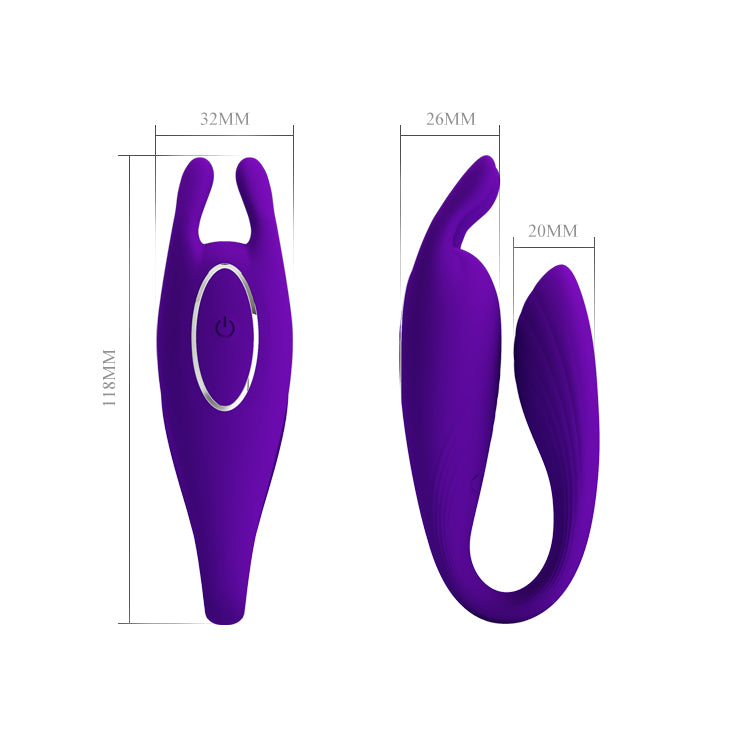 Pretty Love Bill Vibrator w Remote Control