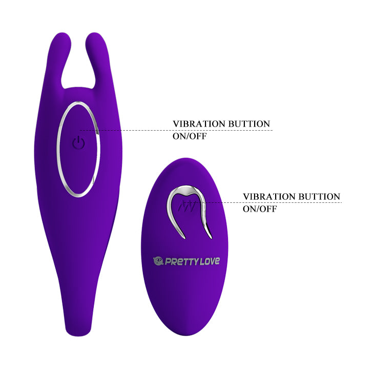 Pretty Love Bill Vibrator w Remote Control