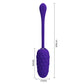 Pretty Love Super Soft Silicone Marina Vibrating Egg Purple