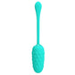 Pretty Love Super Soft Silicone Marina Vibrating Egg Green