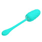 Pretty Love Super Soft Silicone Marina Vibrating Egg Green