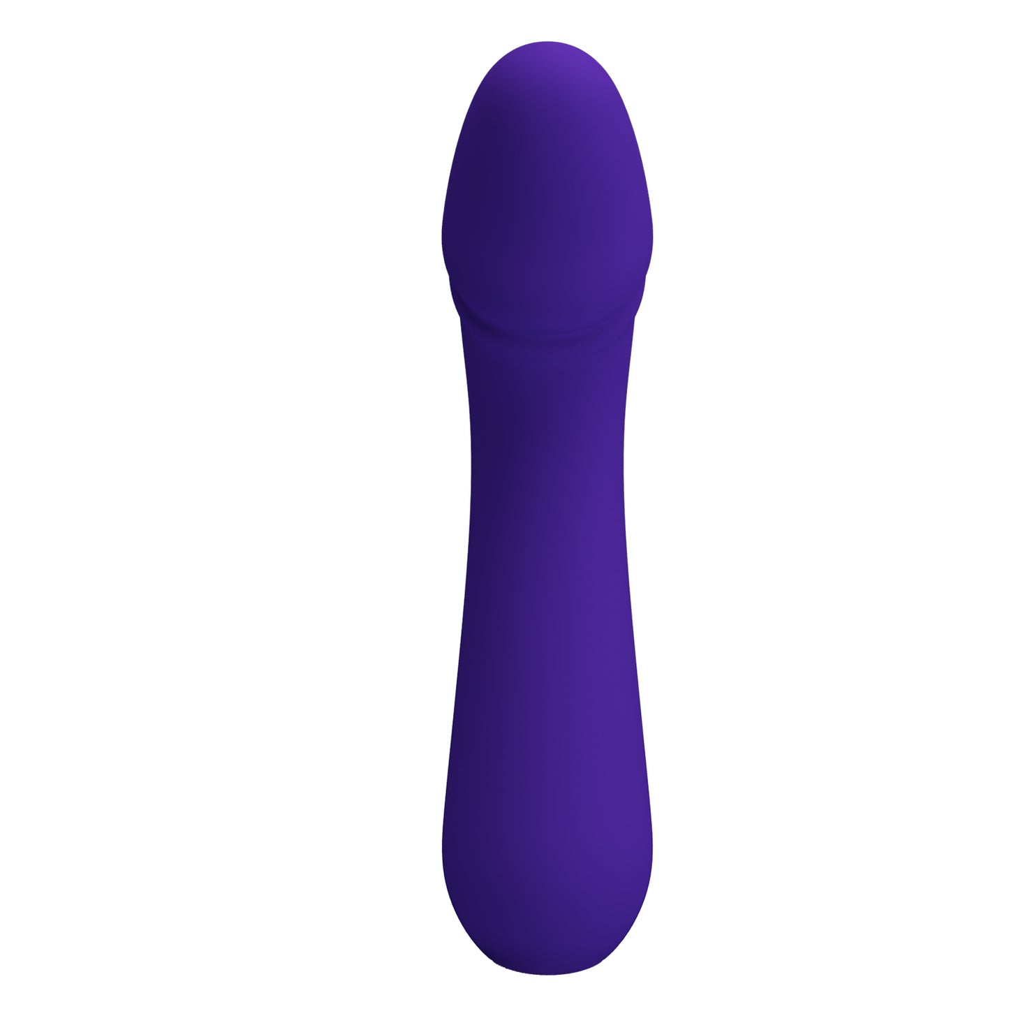 Pretty Love Super Soft Silicone Cetus G-Spot Vibrator Purple