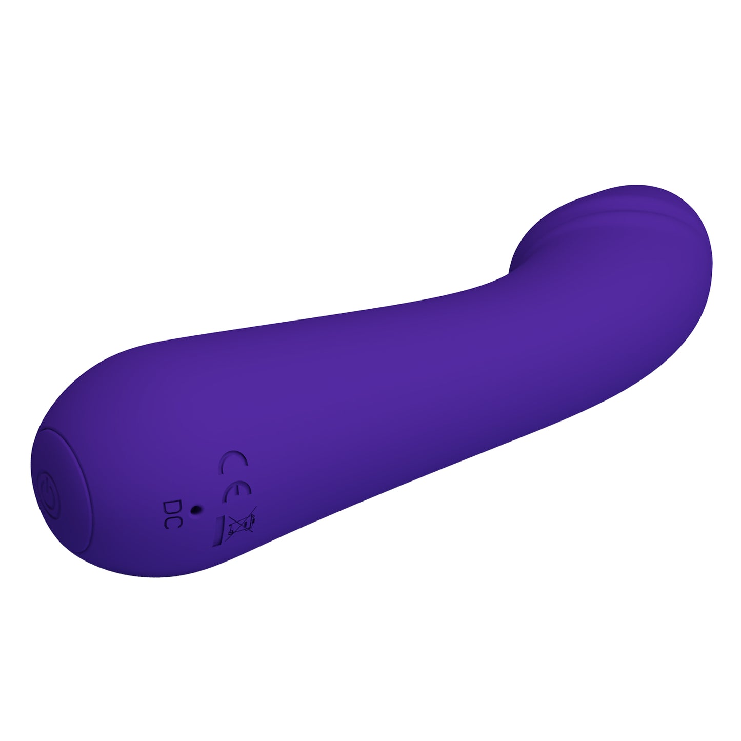 Pretty Love Super Soft Silicone Cetus G-Spot Vibrator Purple