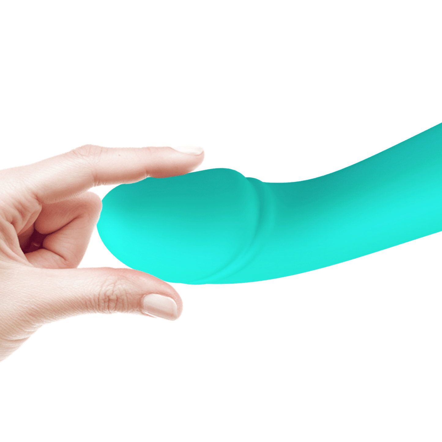 Pretty Love Super Soft Silicone Cetus G-Spot Vibrator Seafoam