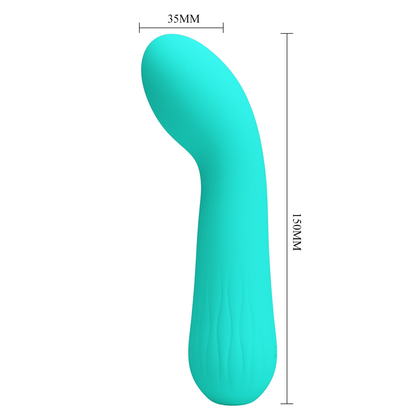 Pretty Love Faun Super Soft Silicone Flexible G-Spot Vibrator Green