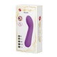Pretty Love Faun Super Soft Silicone Flexible G-Spot Vibrator Purple