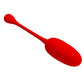 Pretty Love Super Soft Silicone Knucker Egg Vibrator Red