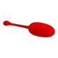 Pretty Love Super Soft Silicone Knucker Egg Vibrator Red