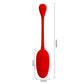 Pretty Love Super Soft Silicone Knucker Egg Vibrator Red