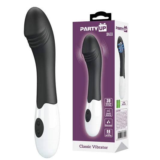 Party Up Bill Classic Vibrator Black