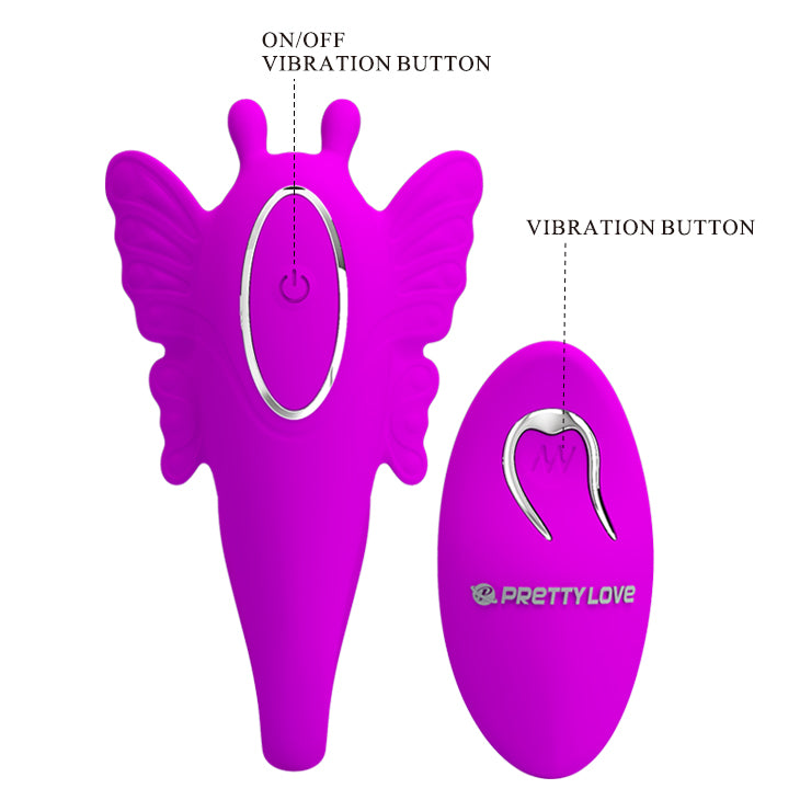 Pretty Love Chimera C-Shaped Vibrator with Remote