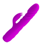 Party Up Bob Thrusting Rabbit Vibrator Purple