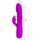 Party Up Bob Thrusting Rabbit Vibrator Purple