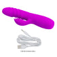 Party Up Bob Thrusting Rabbit Vibrator Purple