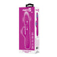 Party Up Bob Thrusting Rabbit Vibrator Purple