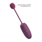 Pretty Love Nymph Vibrating App Control Egg Byzantium
