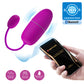 Pretty Love Nymph Vibrating App Control Egg Purple