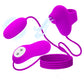 Pretty Love Clitoral Suction and Vibro Bullet Purple